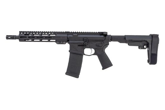 Black finish on the American Defense UIC MOD 1 5.56 NATO AR-15 Pistol